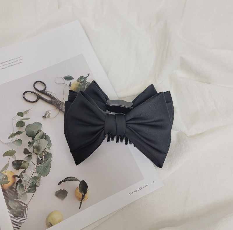 Satin Ribbon Hair Claw