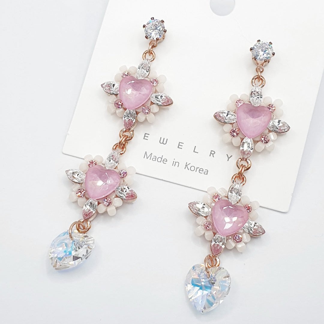 Rosy Love Earrings