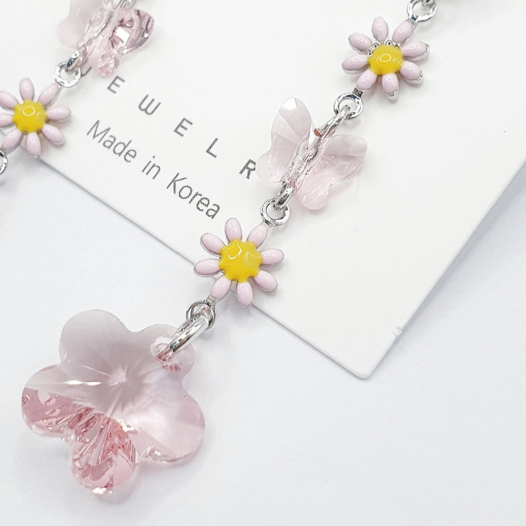 Candy Pink Spark Earrings