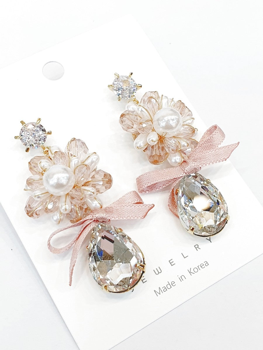 Shimmering Flora Earrings