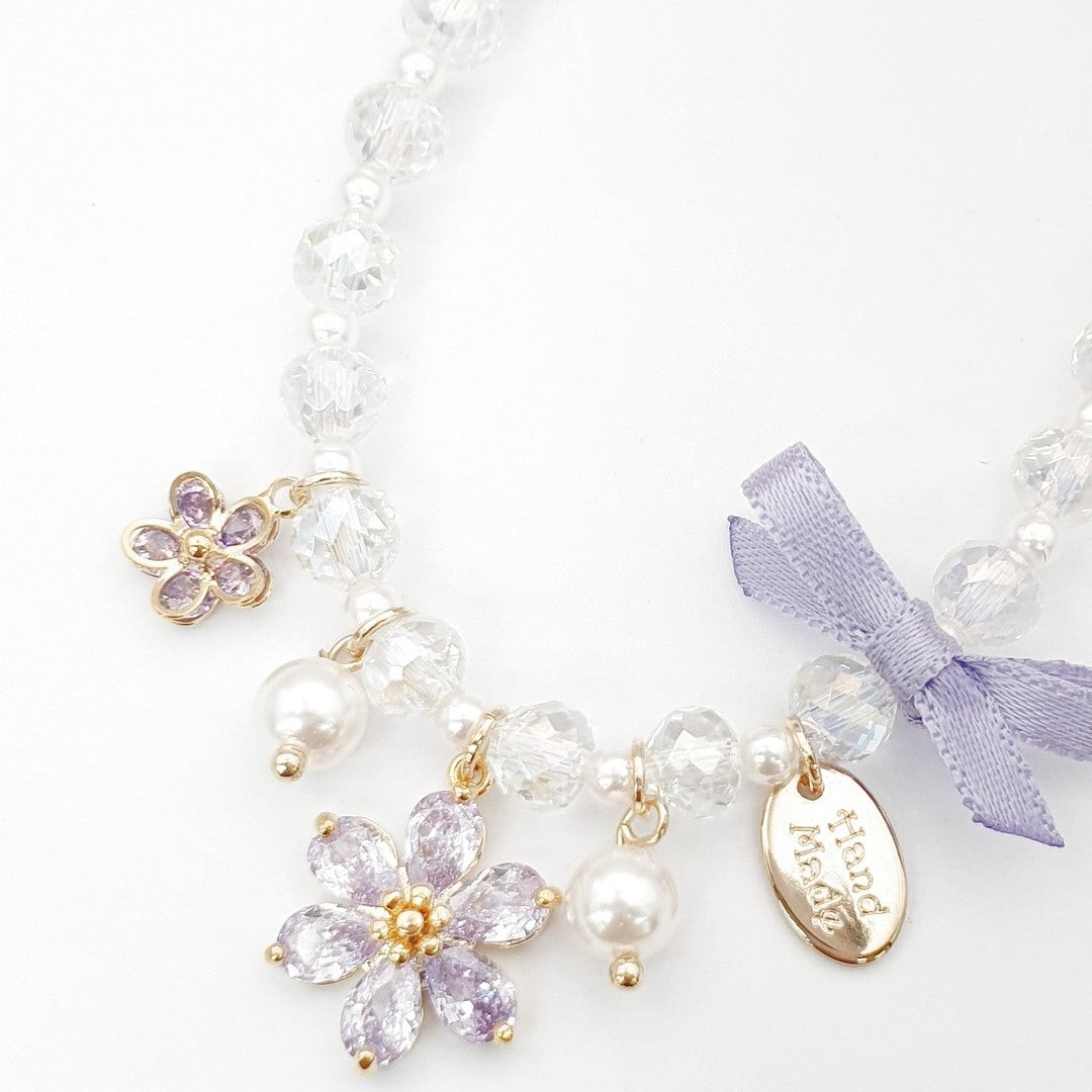 Purple Petal Spark Bracelet
