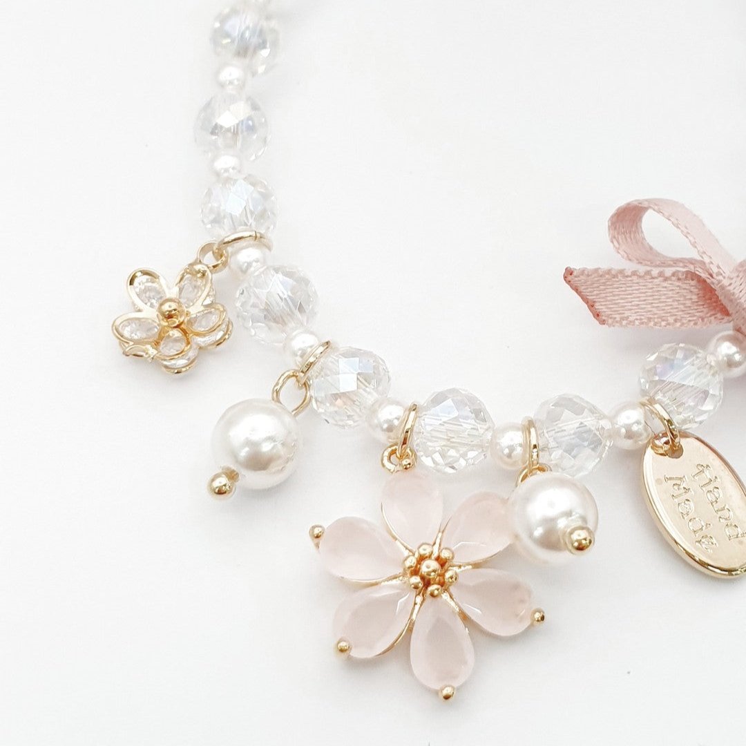 Rosy Petal Spark Bracelet