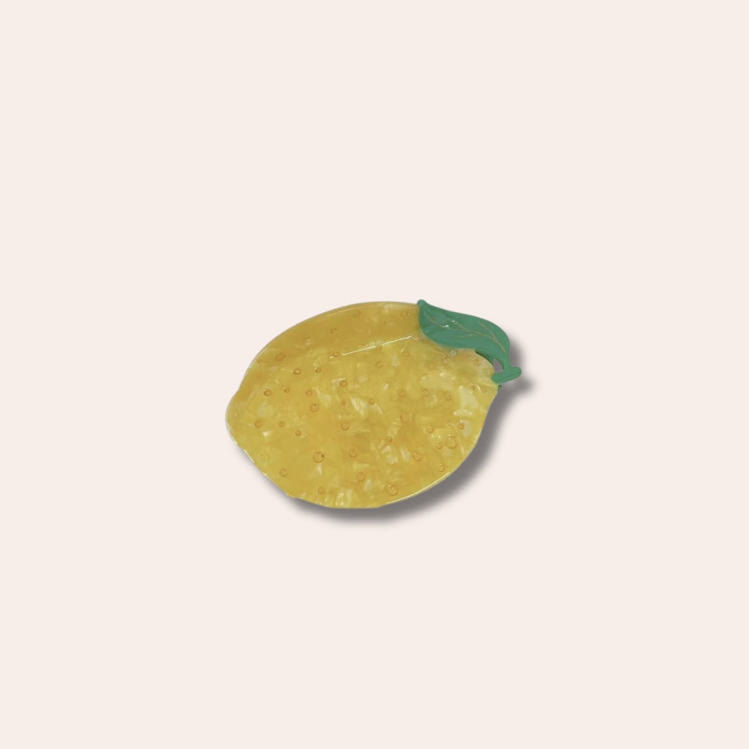 Lemon Hair Clip