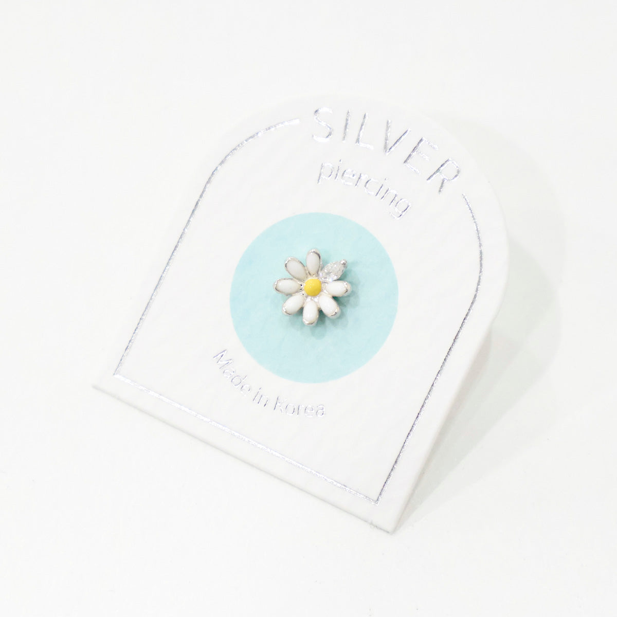 Mini Silver 925 Piercing Daisy