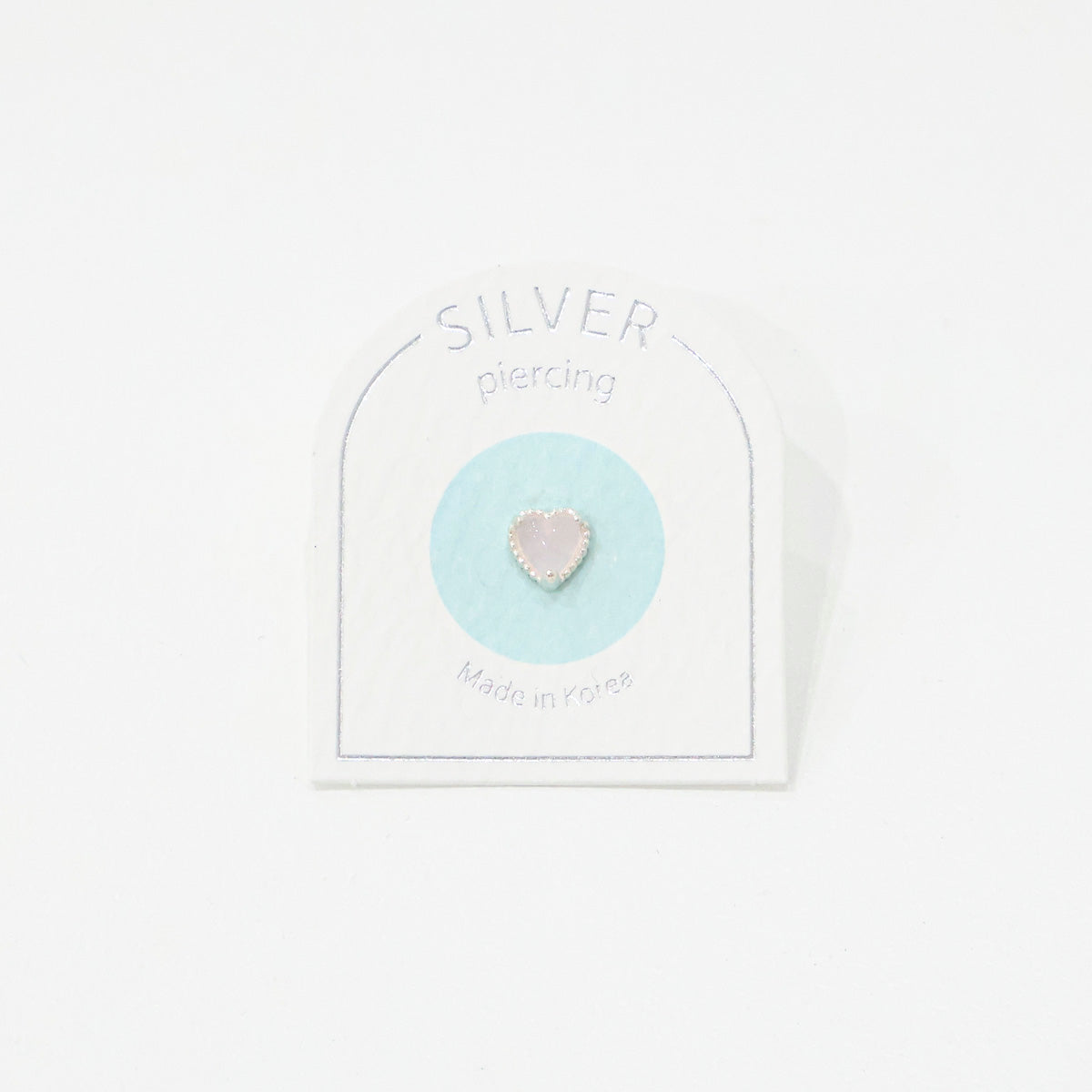 Mini Silver 925 Piercing Rosy Heart