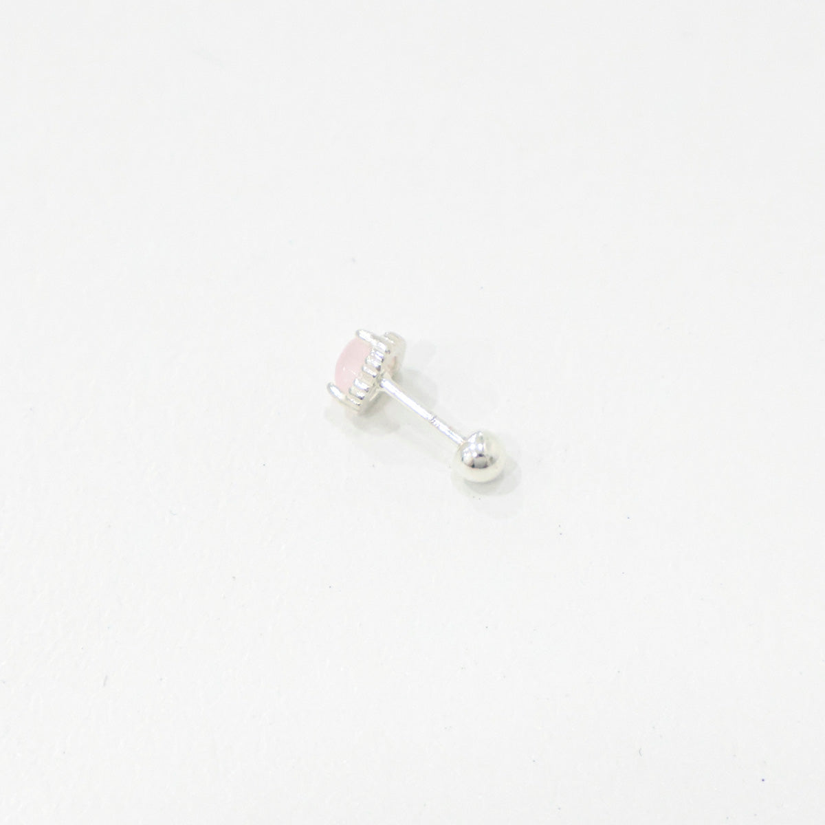Mini Silver 925 Piercing Rosy Heart