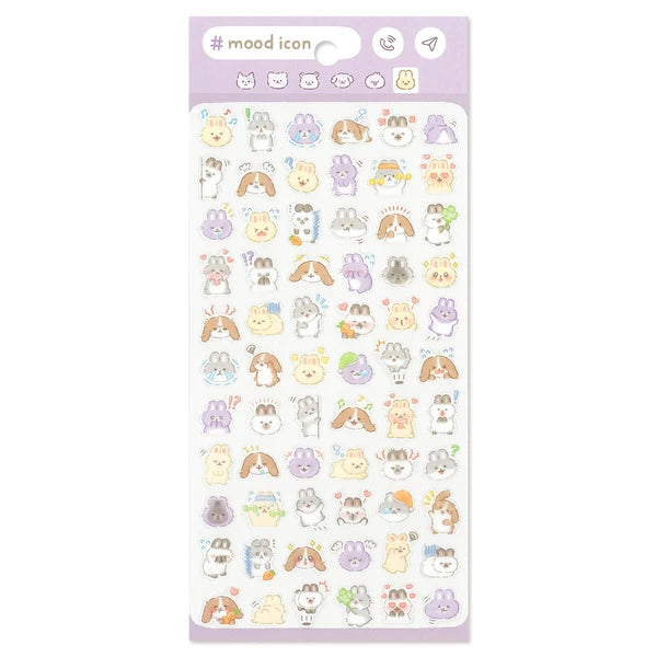 Bunny Mood Stickers
