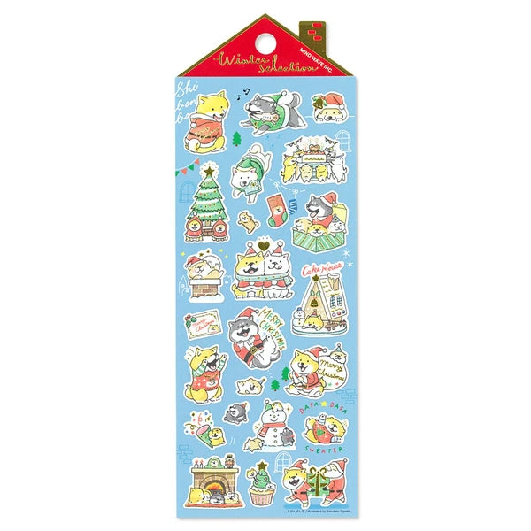 Shibanban My Family's Santa Claus Stickers