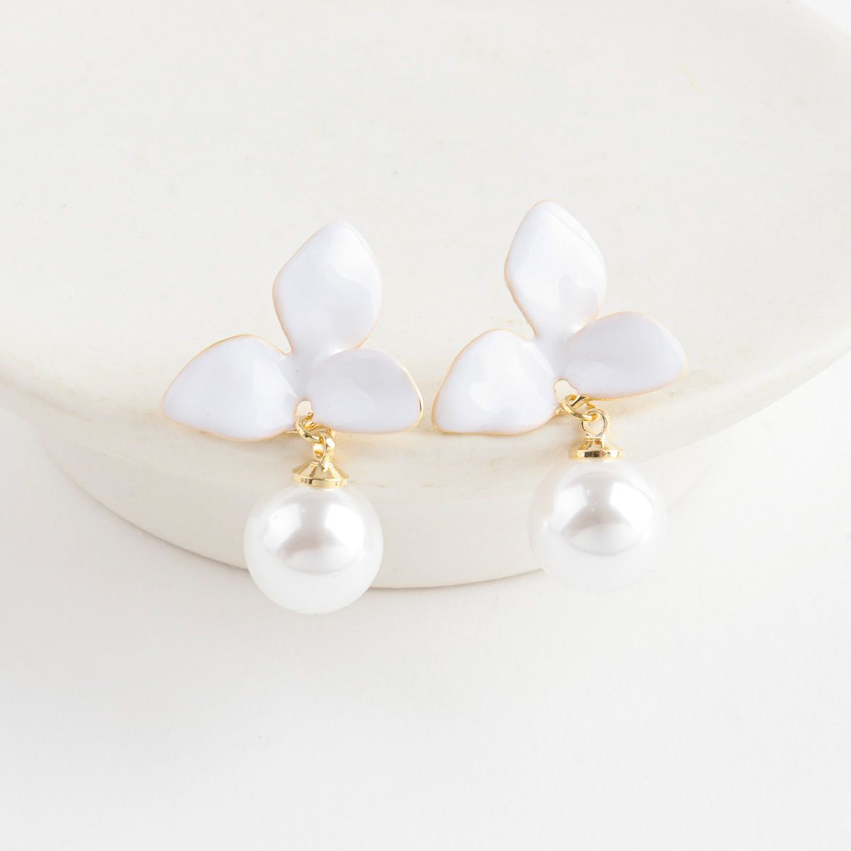 Whispers of Orchid Earrings