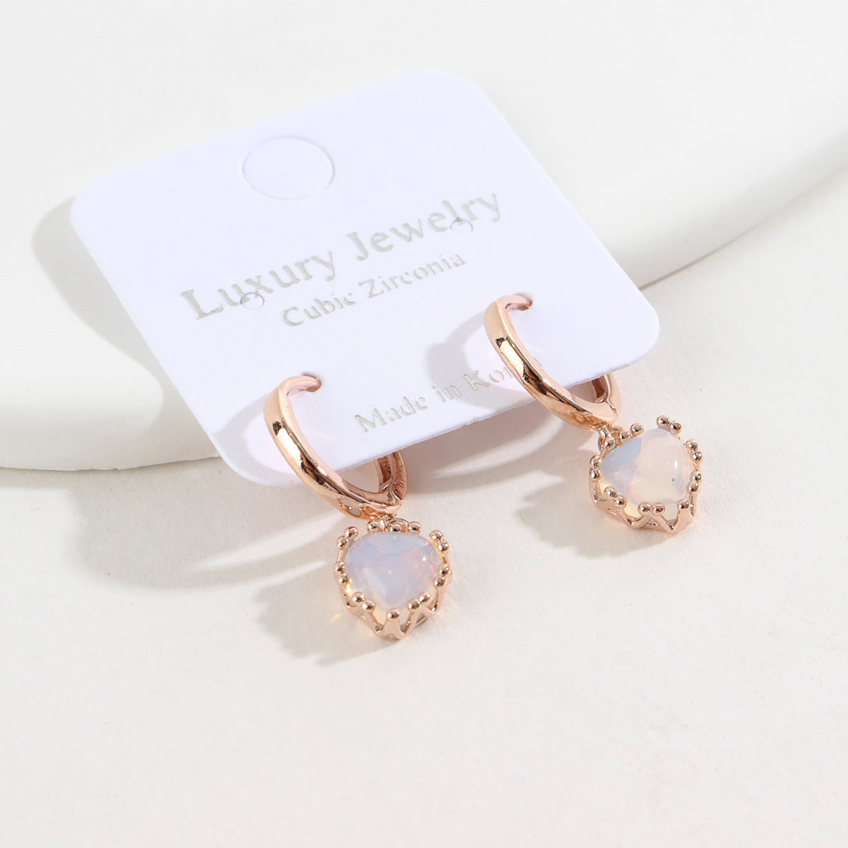 Little Heart Drop Earrings