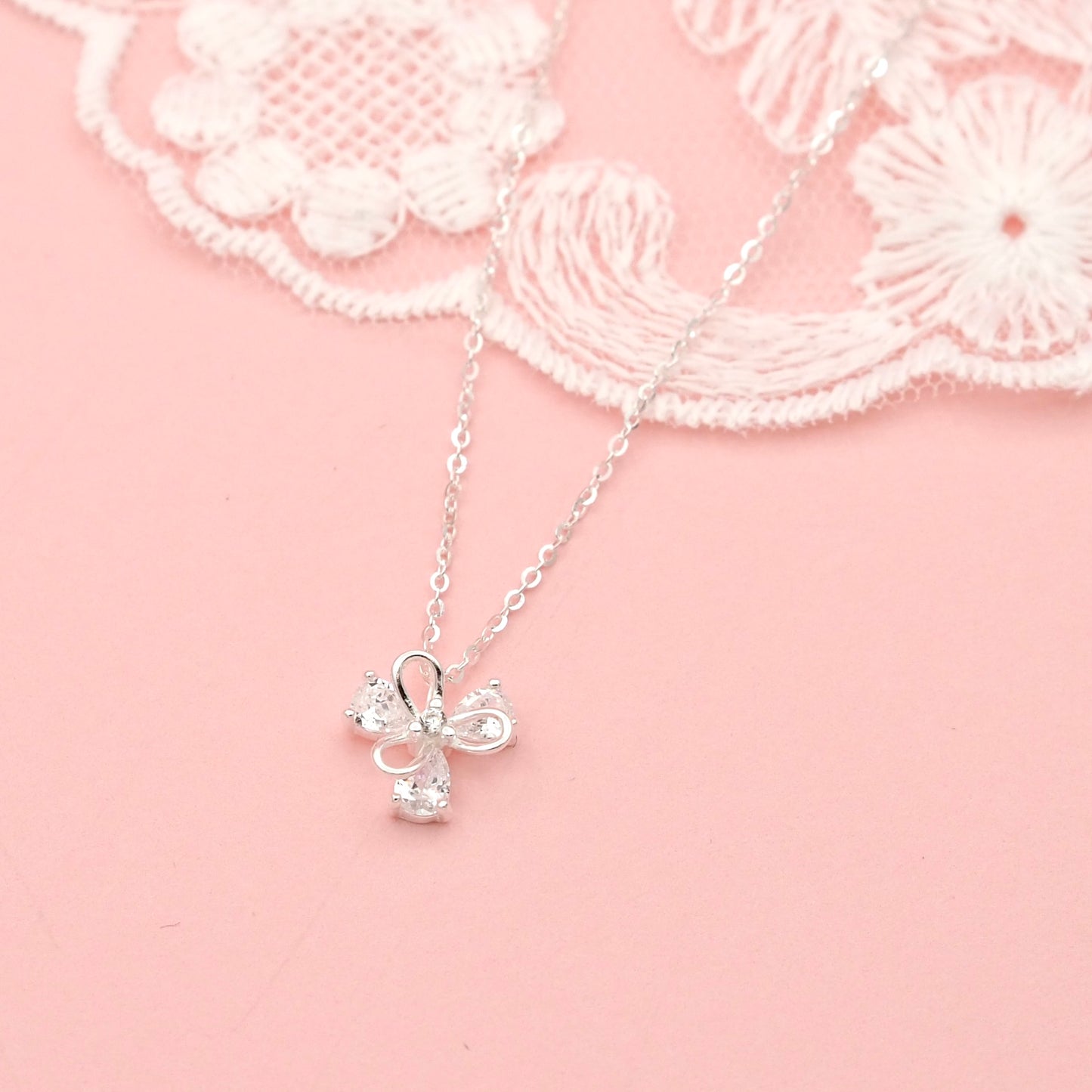 925 Silver Fleur Lumière Necklace