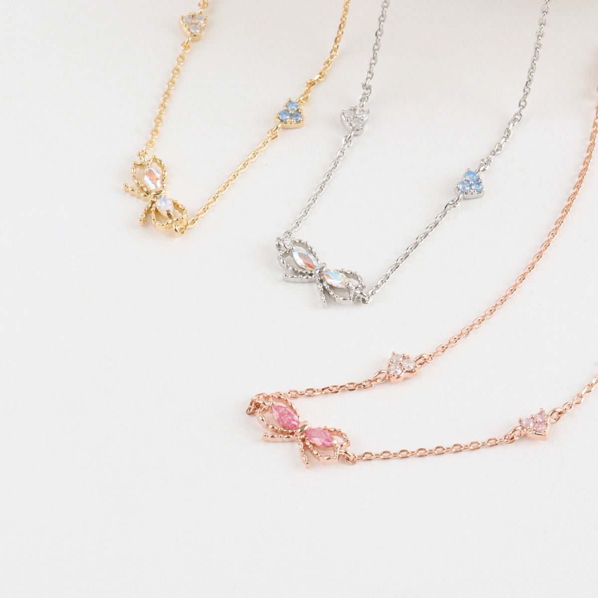 Petite Ribbon Necklace