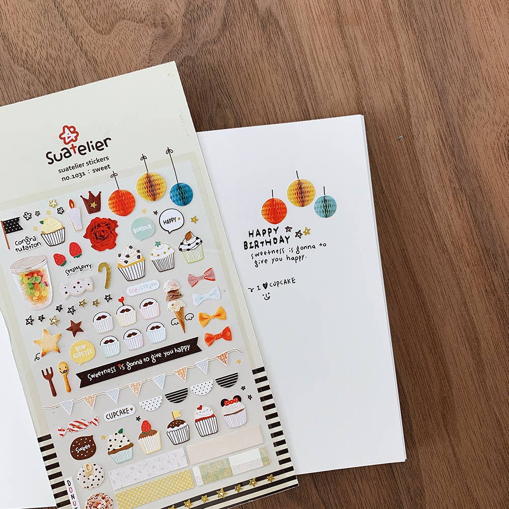 Suatelier stickers - Sweets
