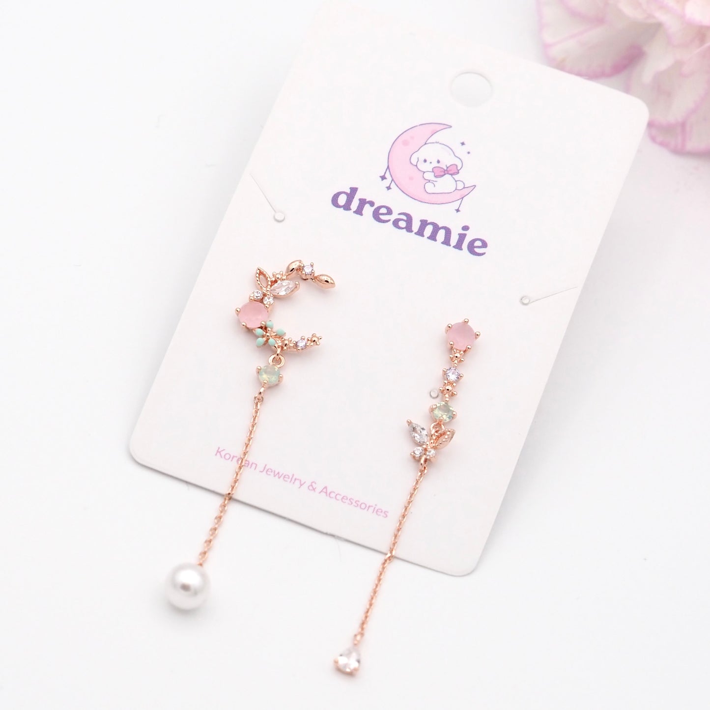 Midnight Sparkle Wings Earrings