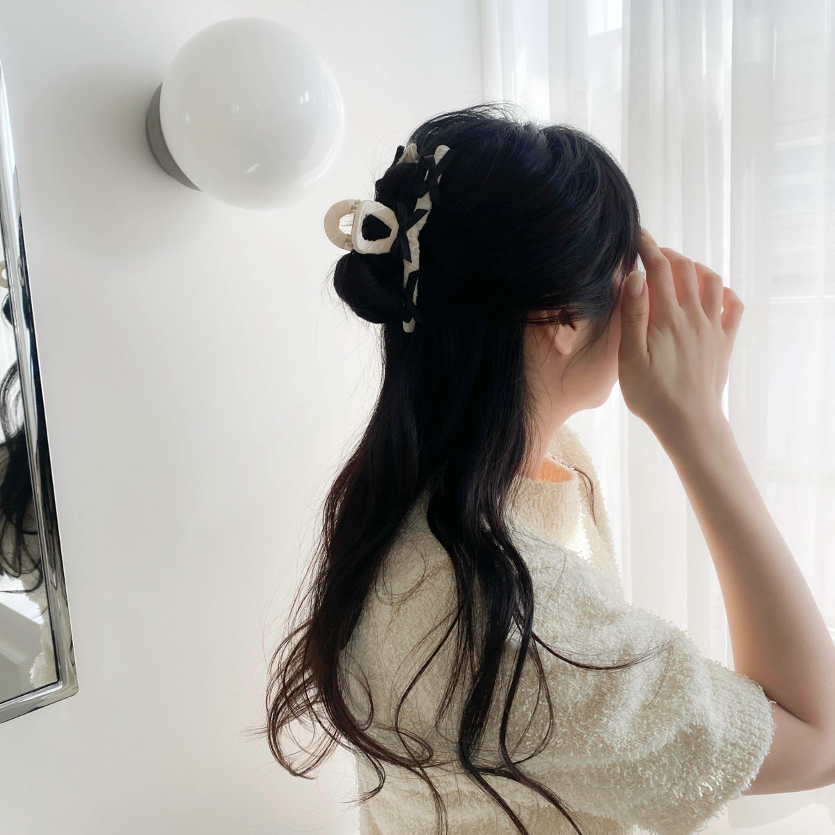 Mini Ribbons Hair Claw