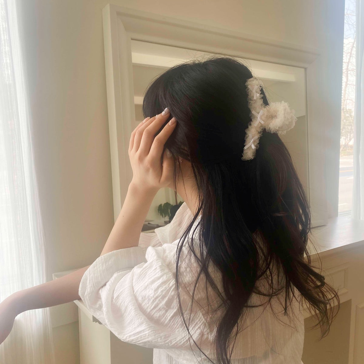 Ribbon Lace Hair Claw