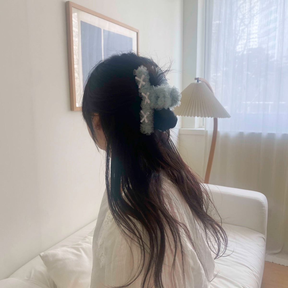 Ribbon Lace Hair Claw