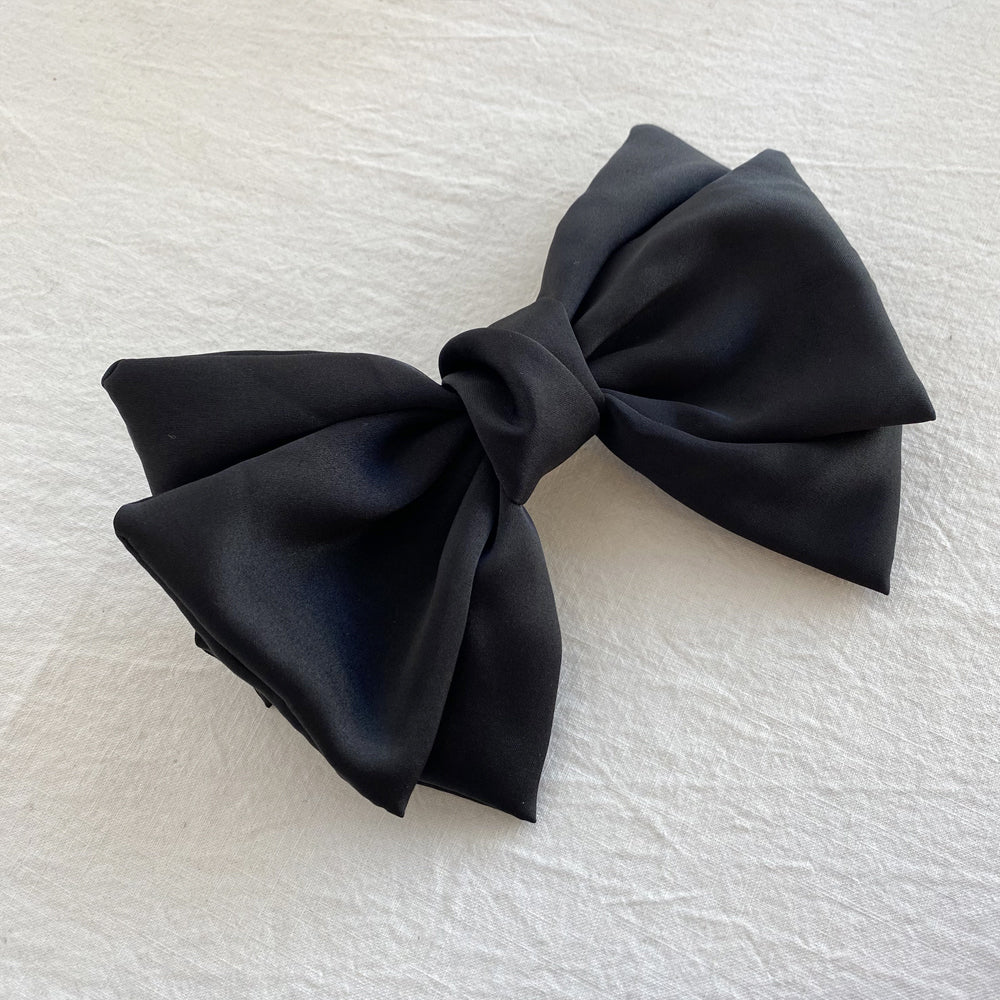 Satin Ribbon Hair Clip