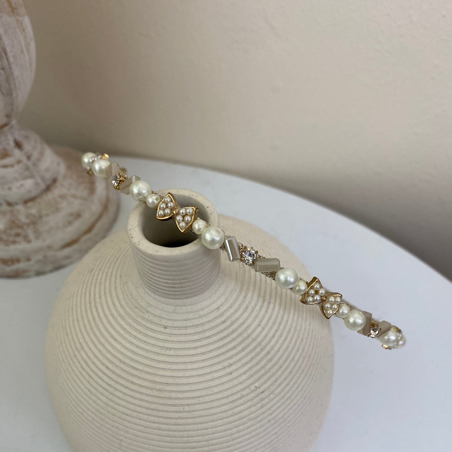 Grace Ribbon Tie Hairband