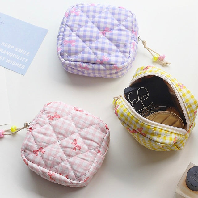 Lovely Ribbon Daily Small Pouch