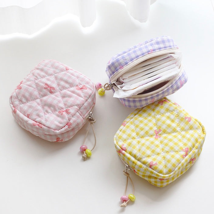 Lovely Ribbon Daily Small Pouch