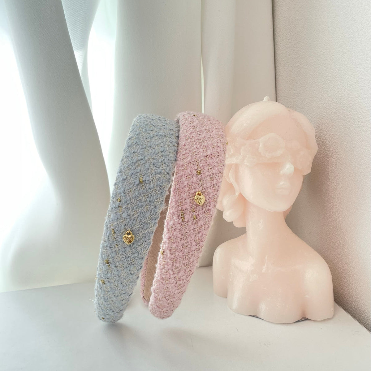 tweed hairband