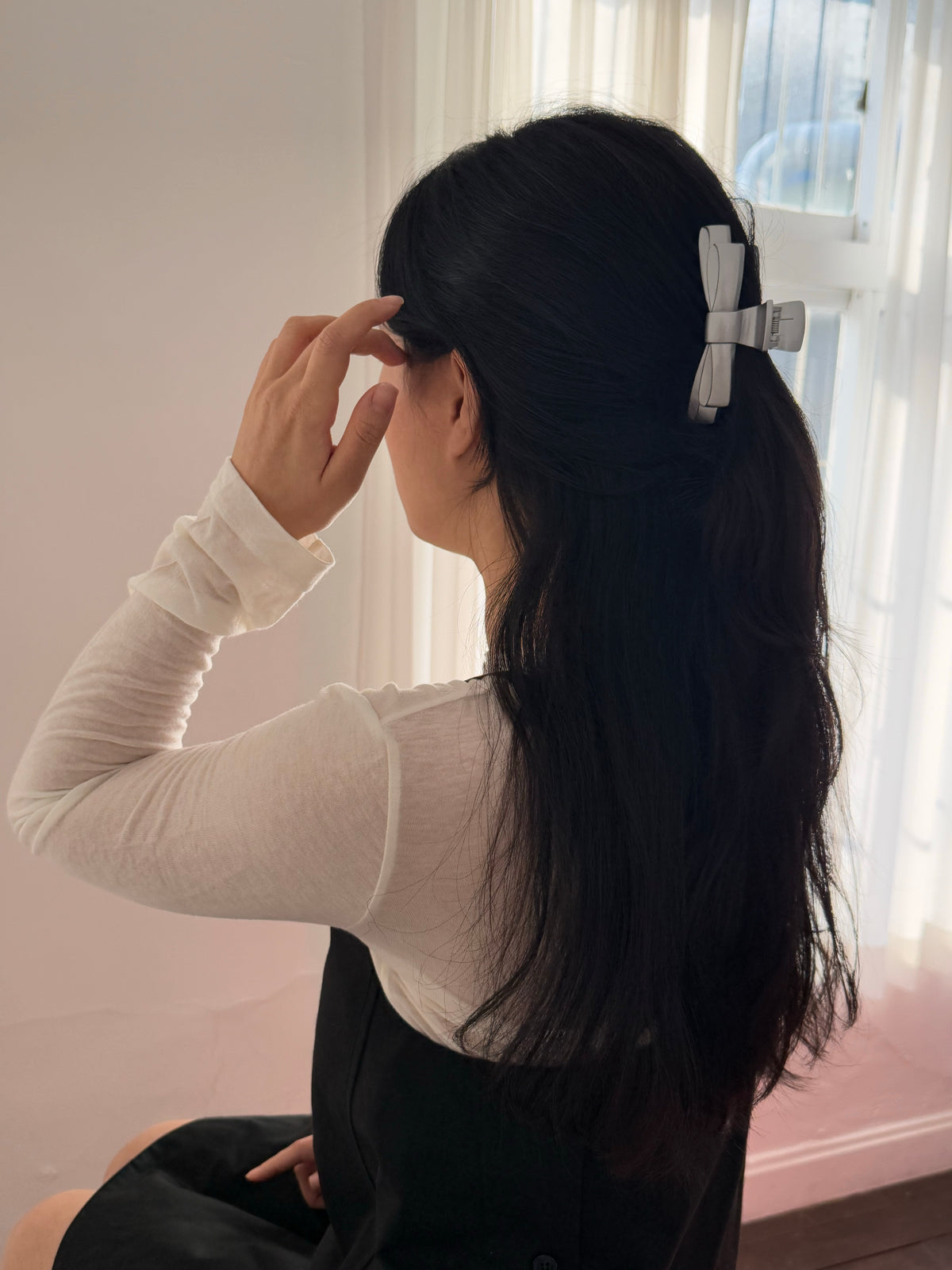 Flat Ribbon Hair Clip