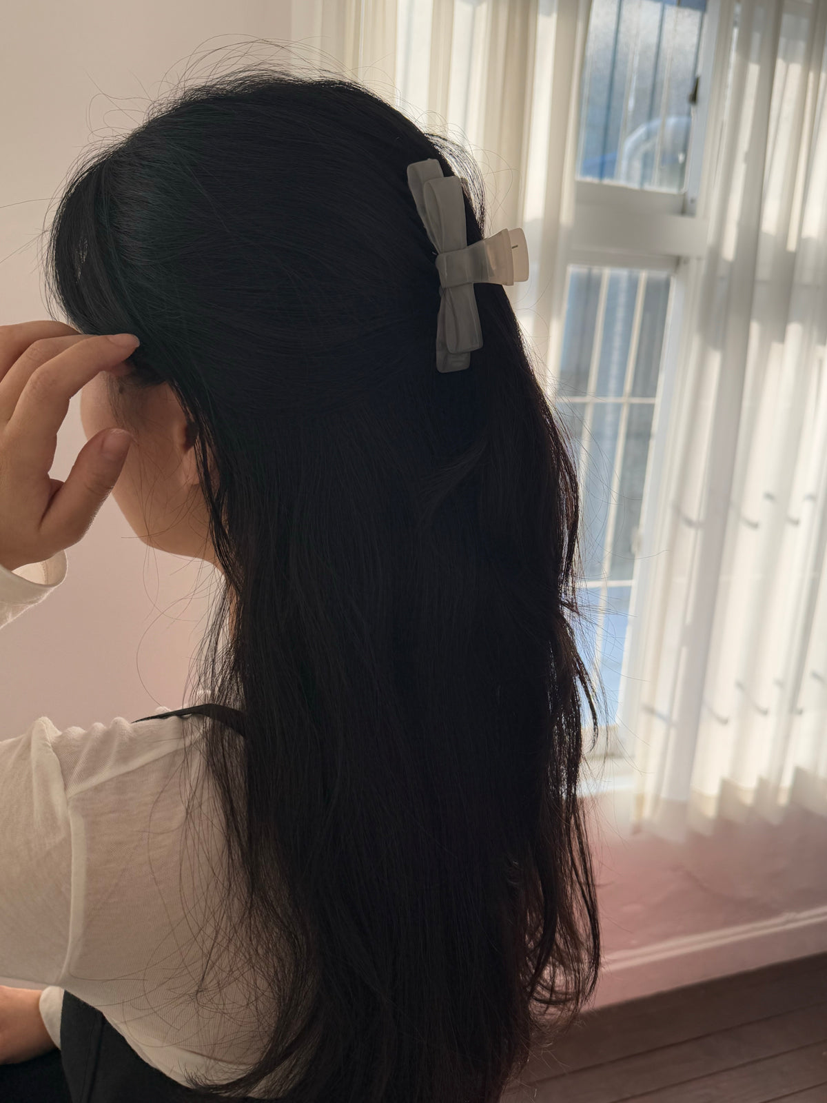 Flat Ribbon Hair Clip