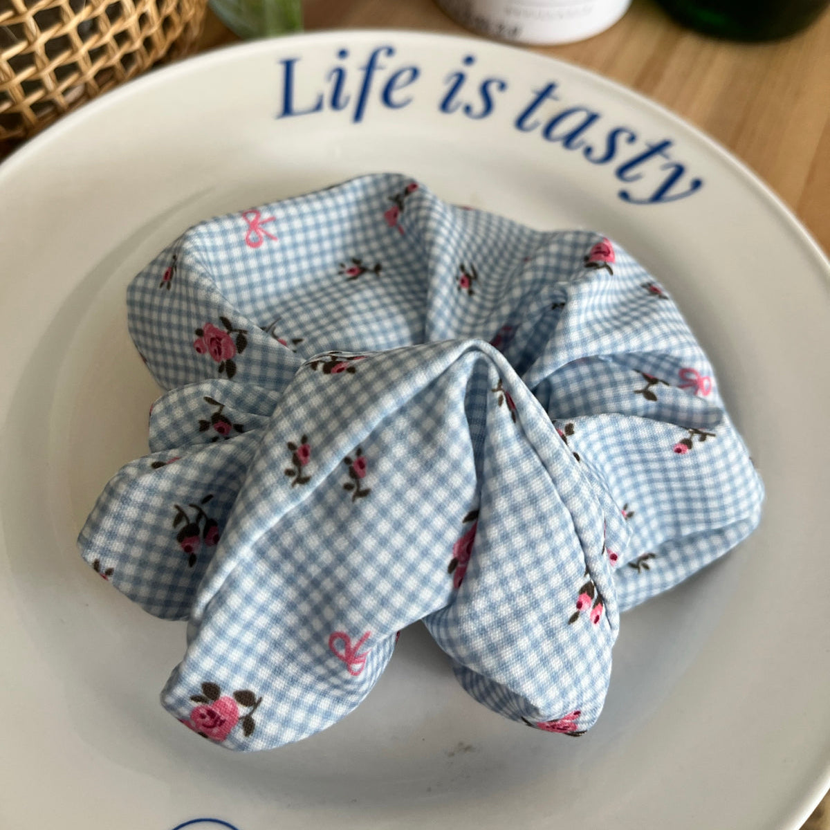 Cottage Garden Scrunchie