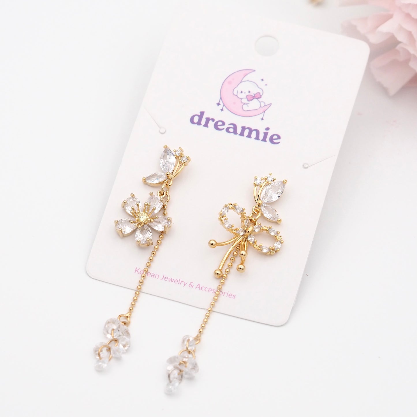 Fluttergem Earrings
