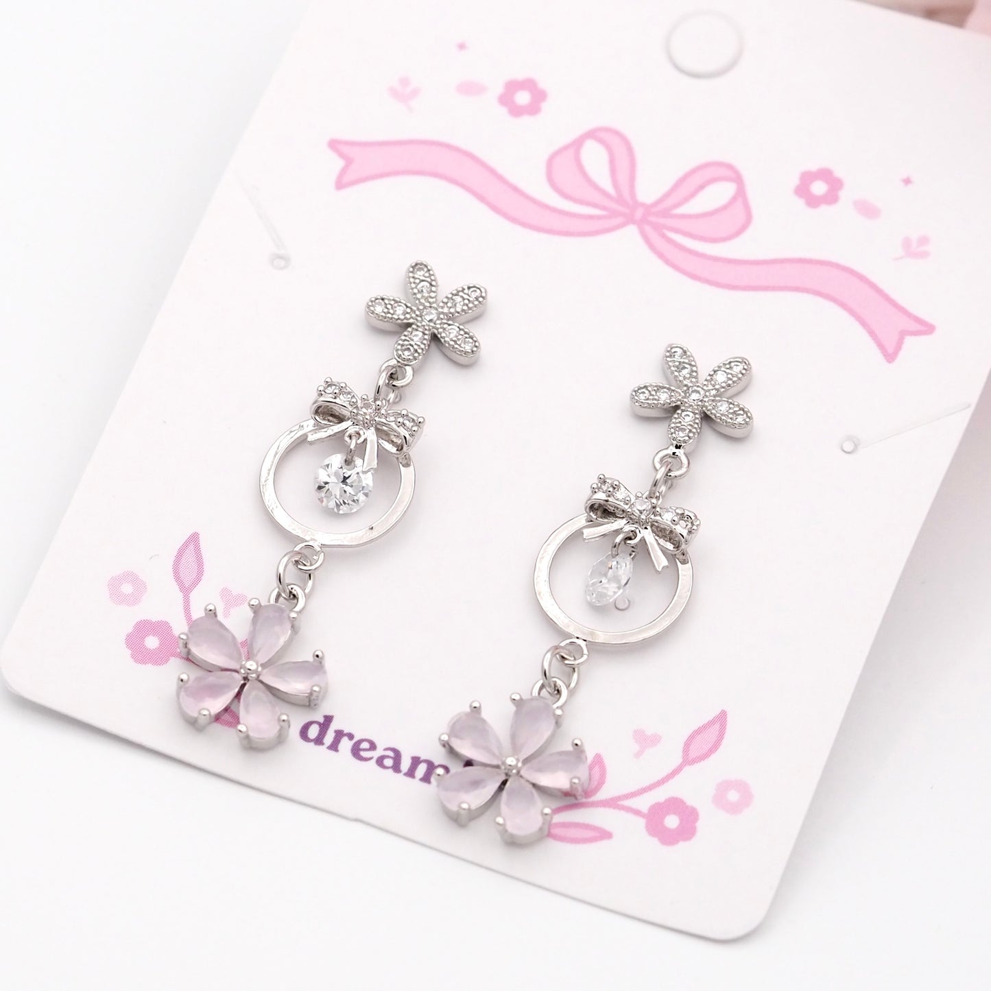 Blush Blossom Earrings