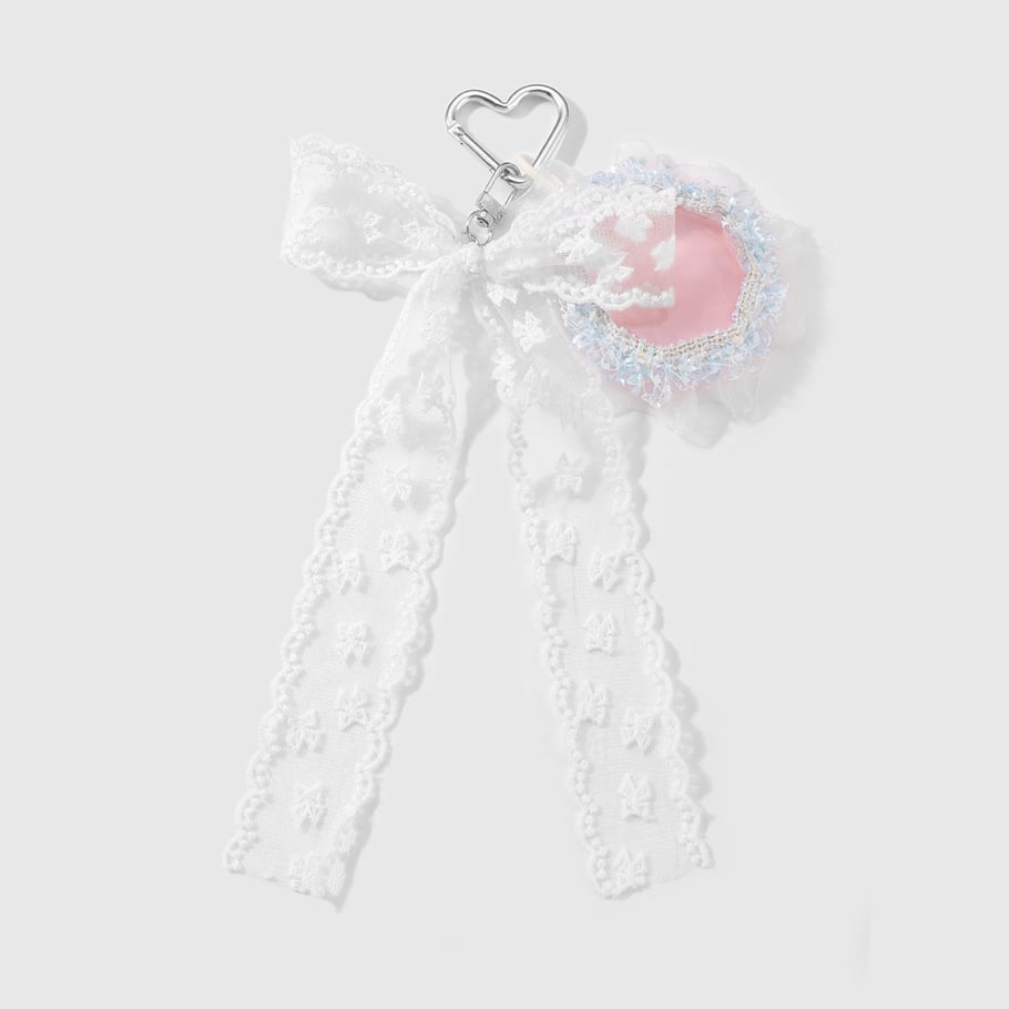 Bow Storage Box Bag Charm