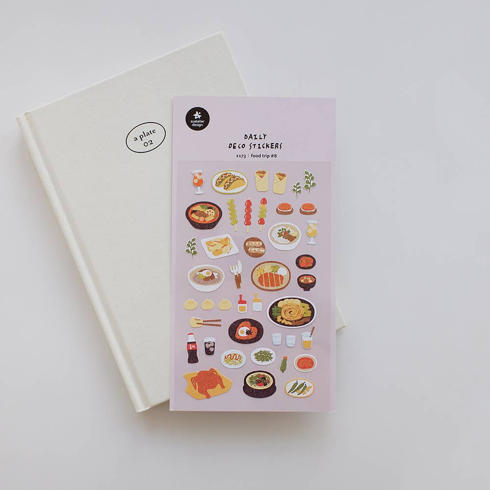 Suatelier stickers - Food trip #8