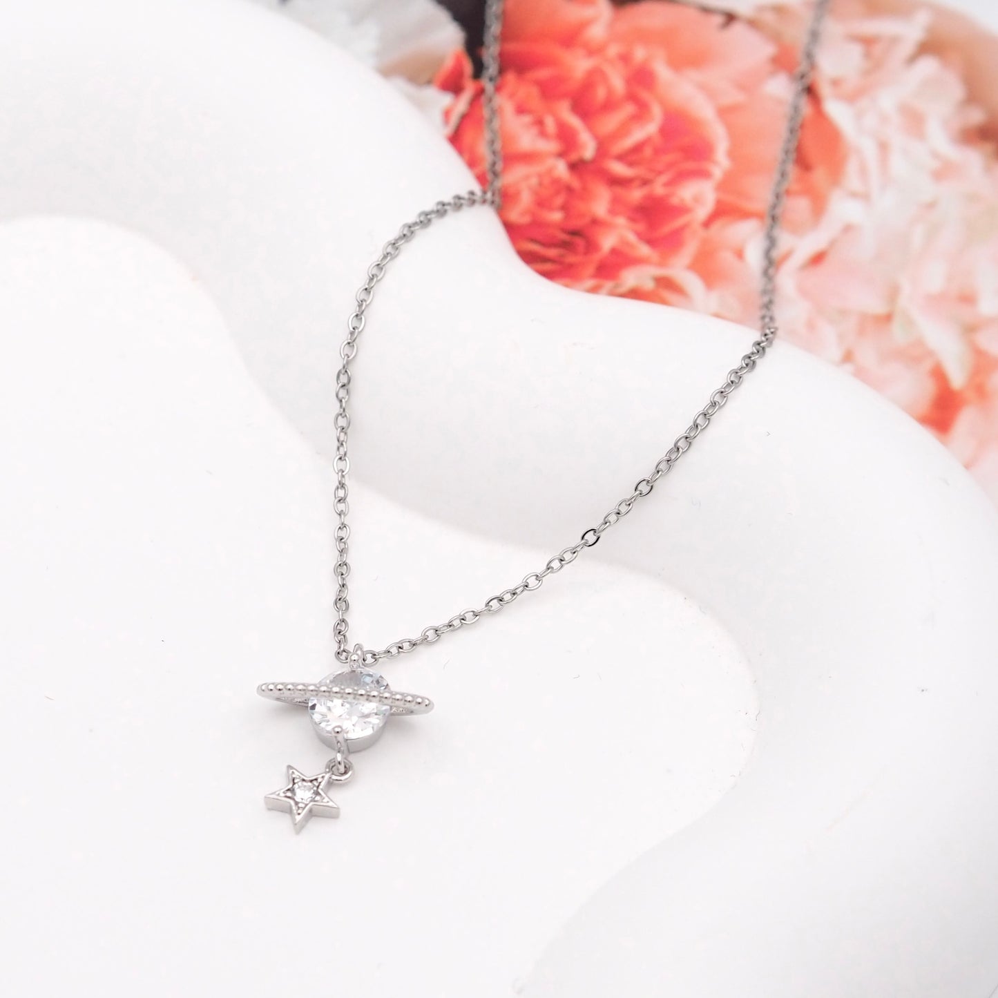 Cosmos Petit Necklace