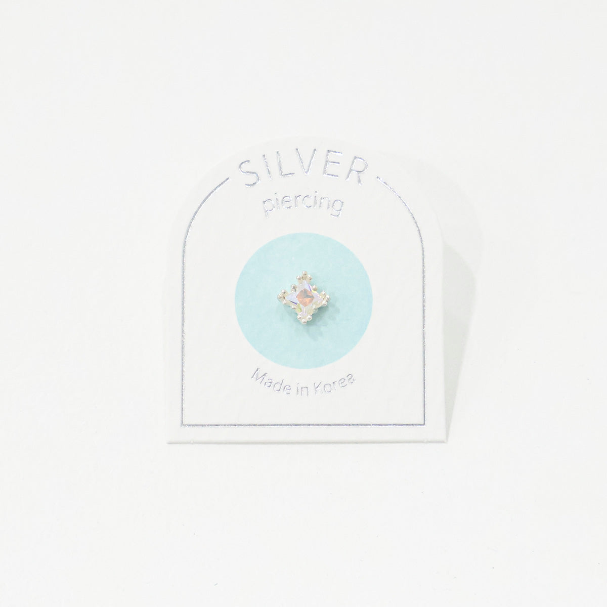 Mini Silver 925 Piercing Cubic