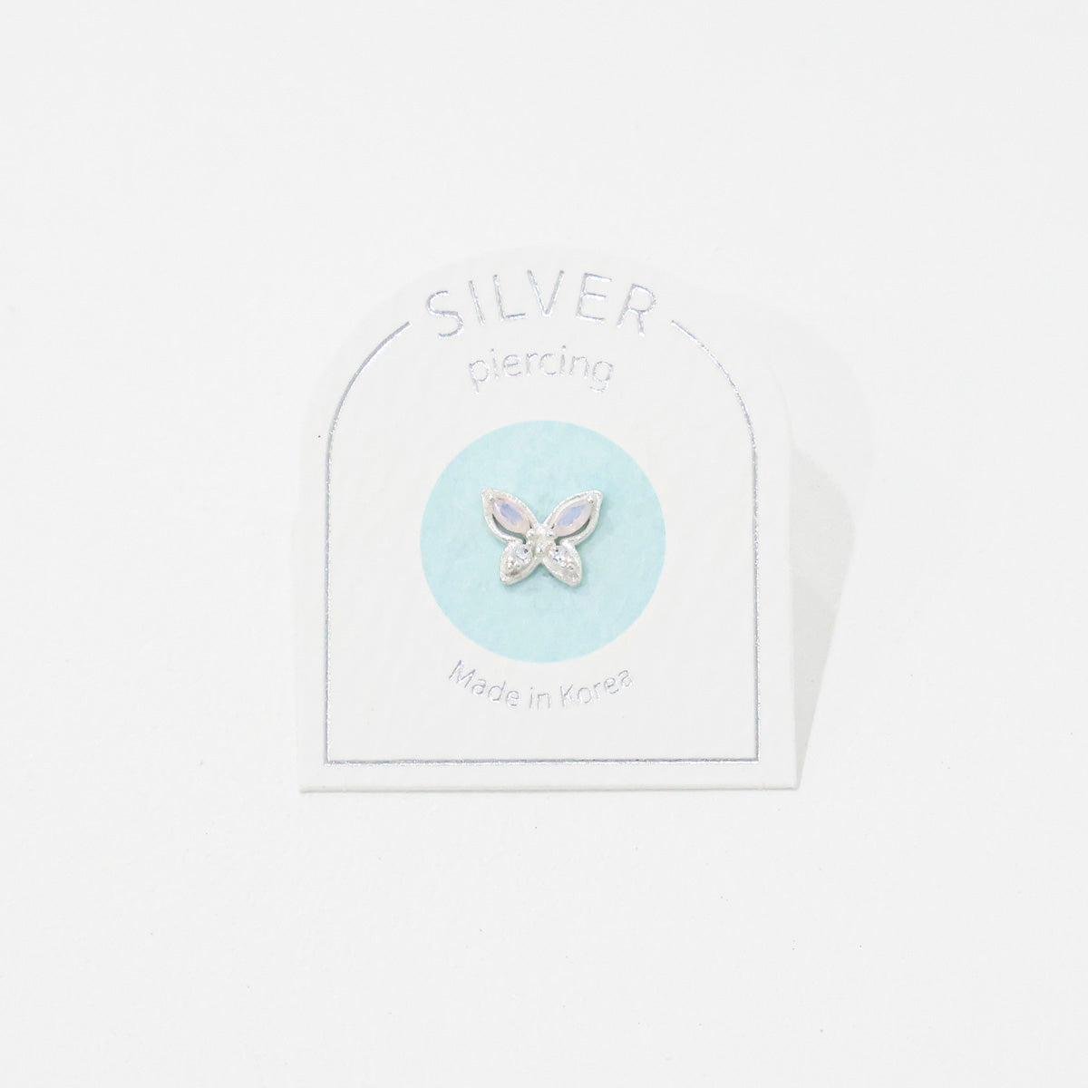 Mini Silver 925 Piercing Butterfly