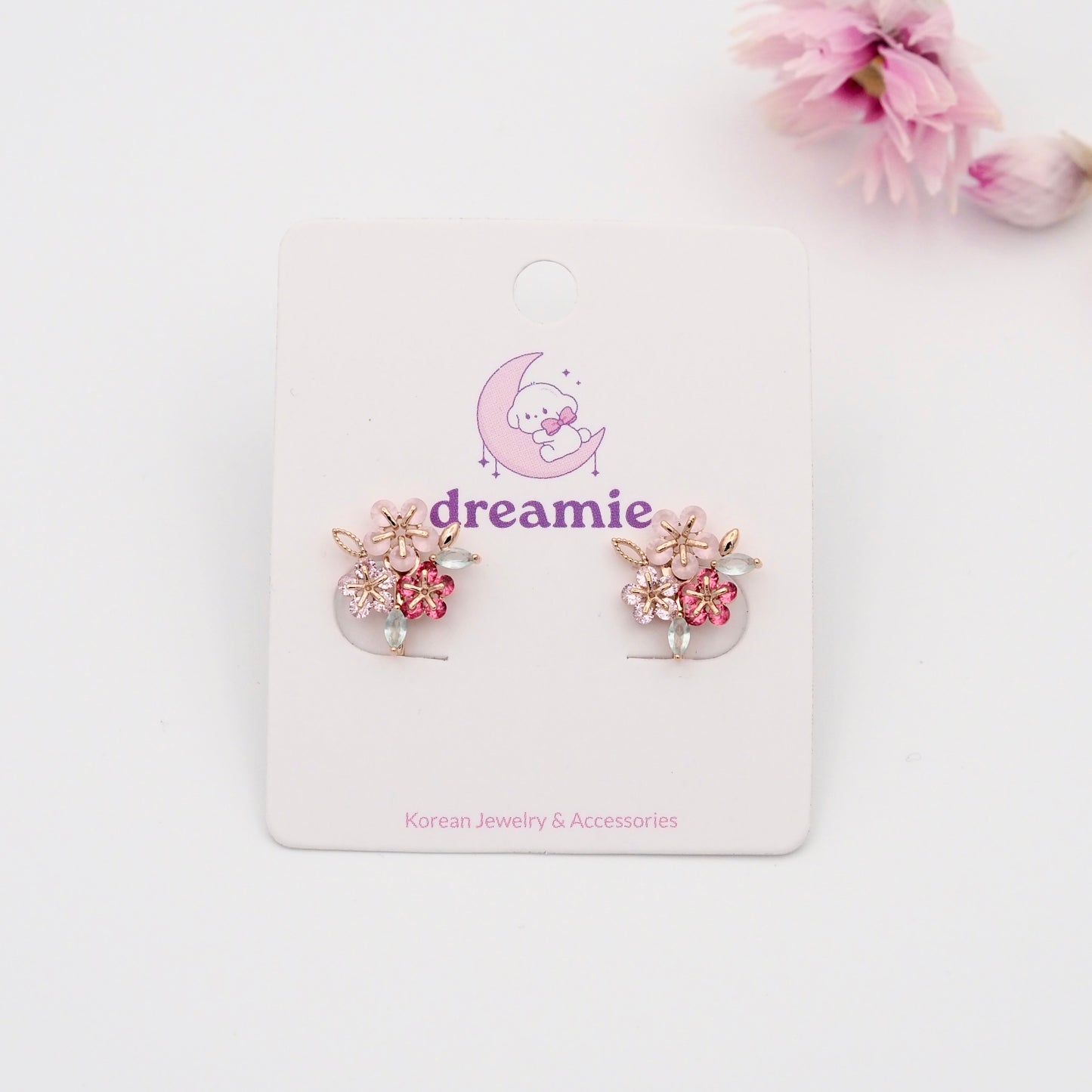 Garden of Sakura Clip-on Earrings