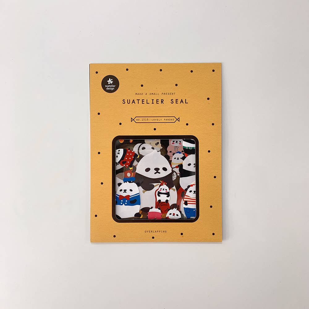 Suatelier stickers - Lovely Pandas