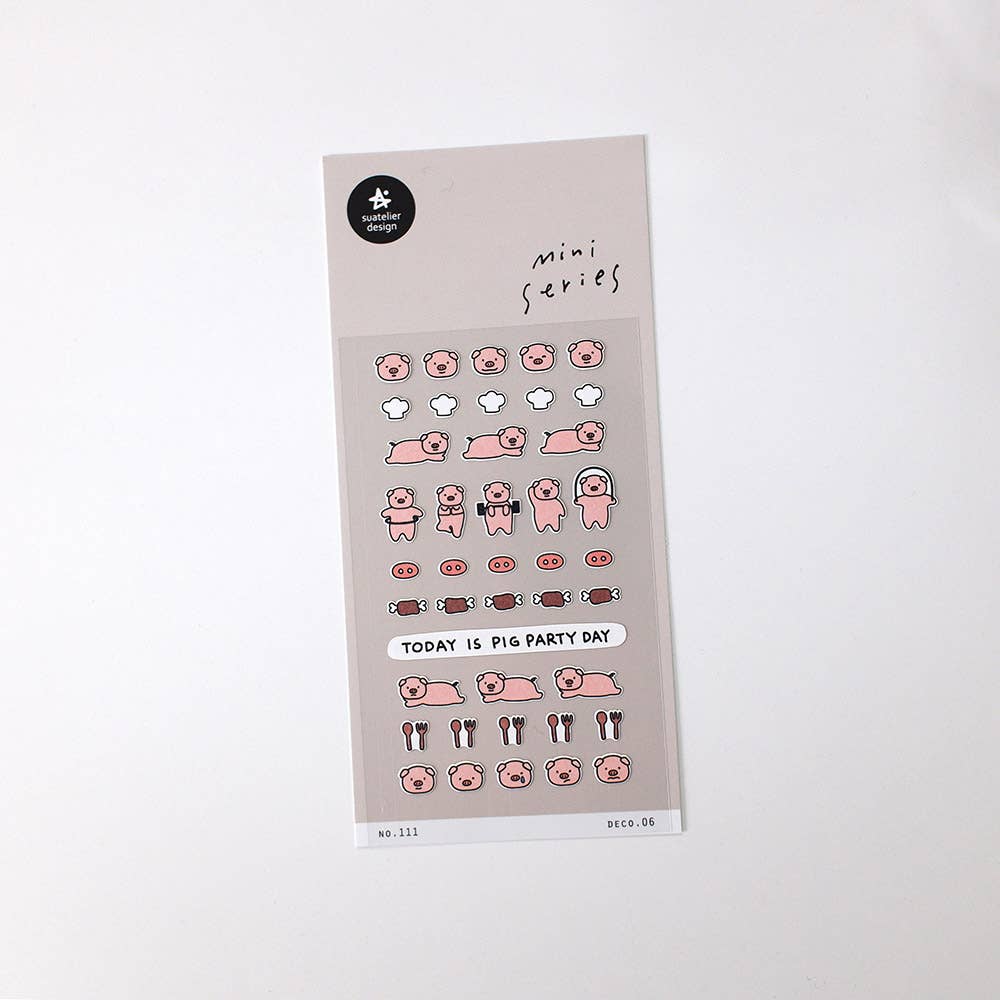 Suatelier stickers - Deco.06