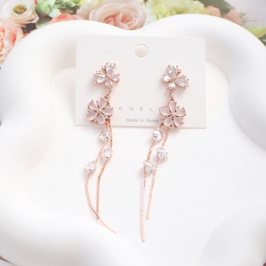 Garden of Wings Drop Earrings