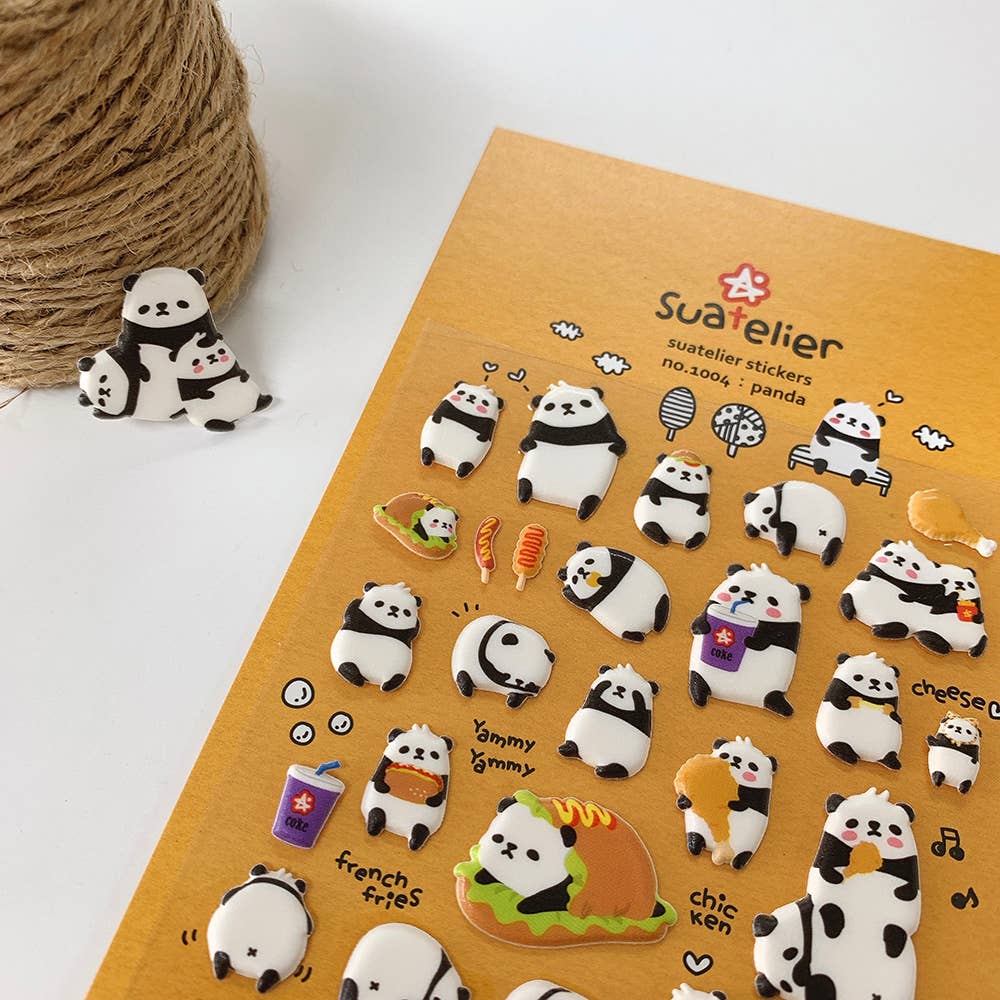 Suatelier stickers - Panda