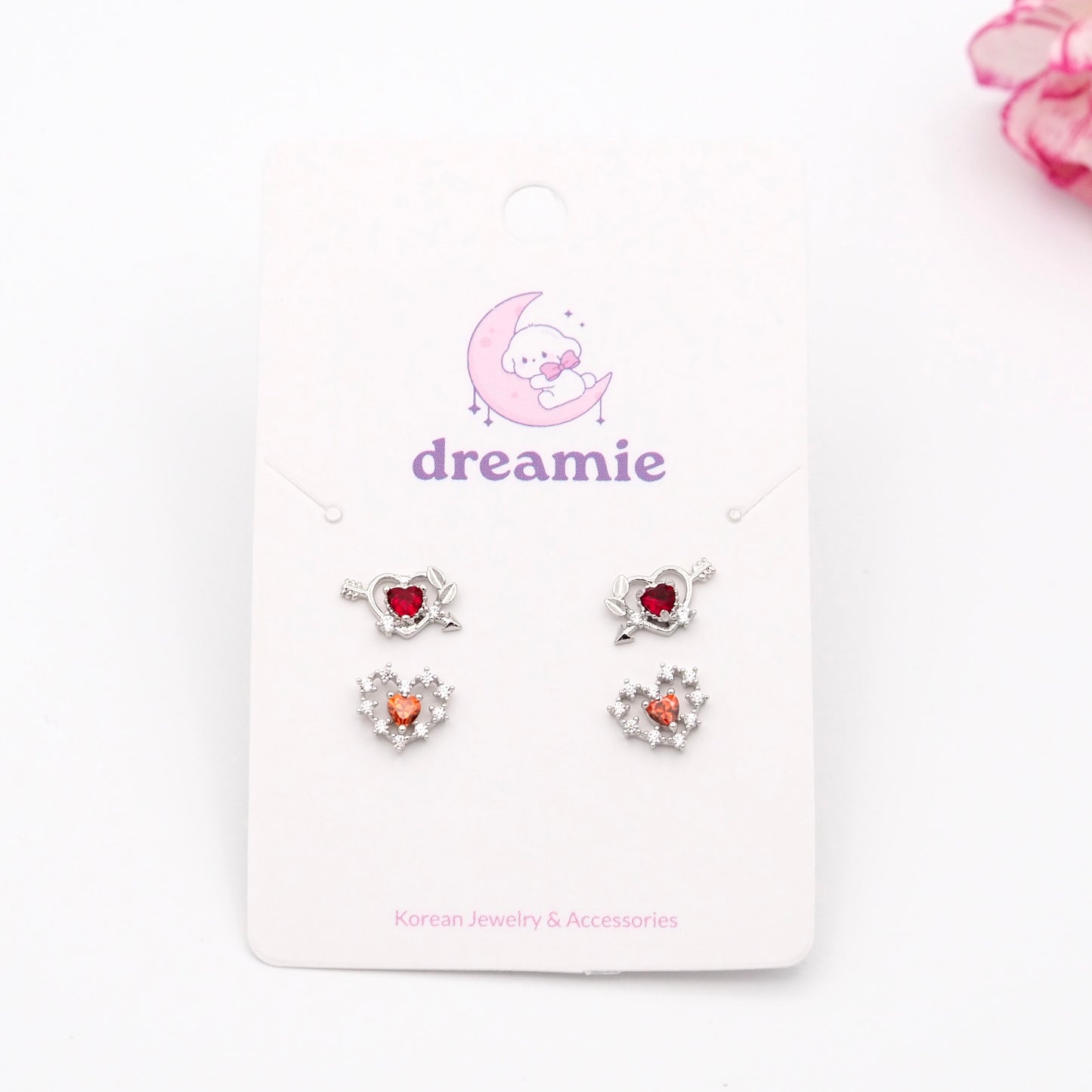 Cupid Kiss Earrings Set