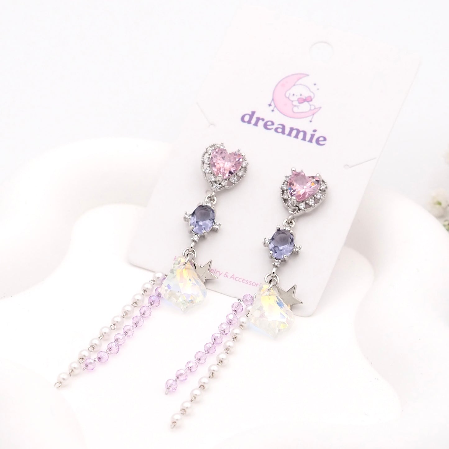 Twilight Heart Earrings