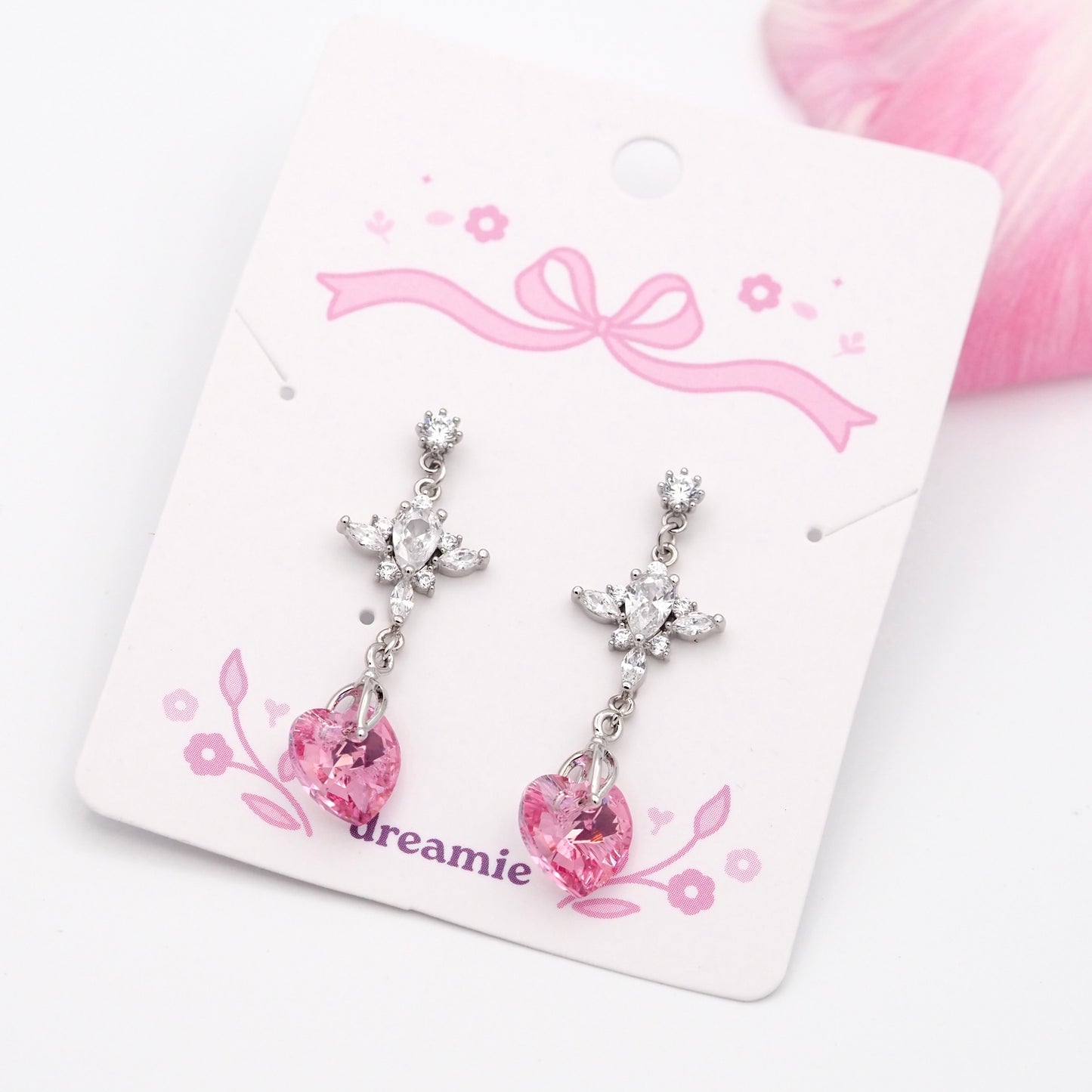 Angel Heart Spark Earrings