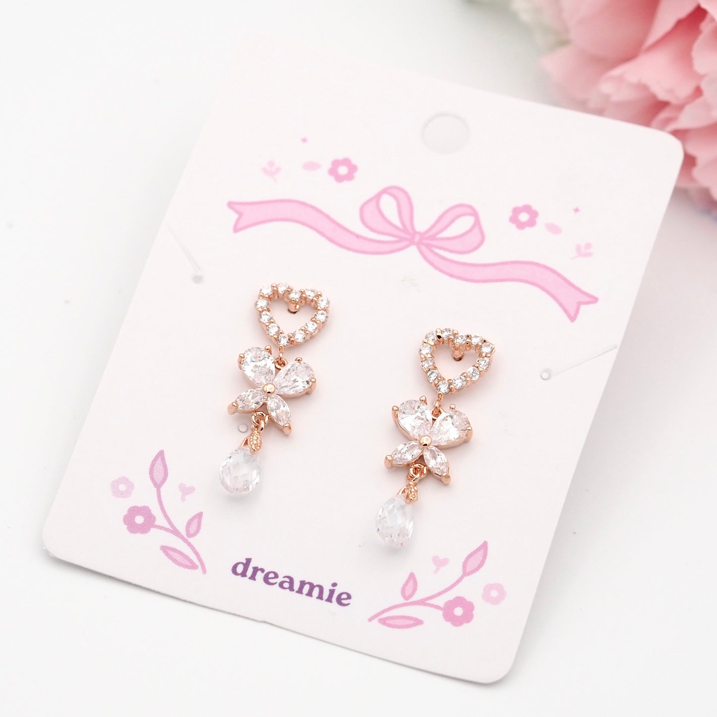 Butterfly in Starlight Earrings