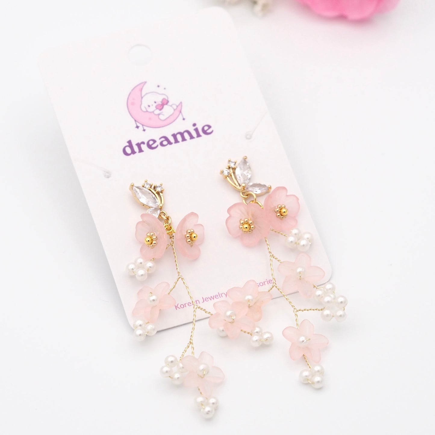 Blush Bell Blooms Earrings