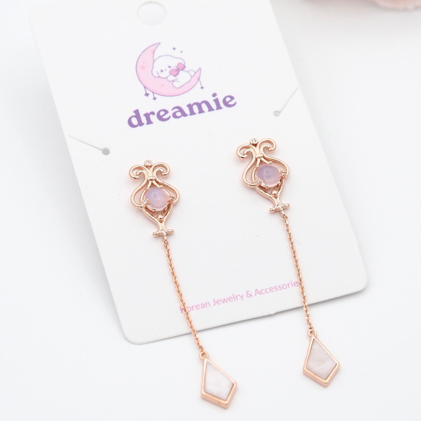 Pink Royal Earrings