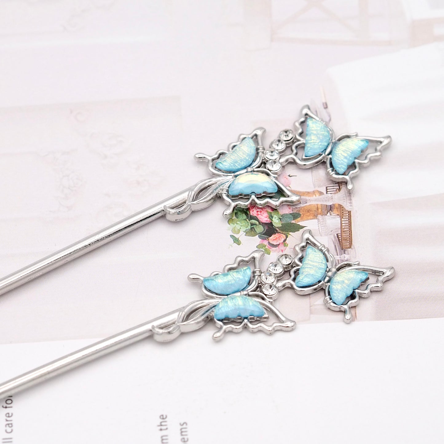 Butterfly Dew Hair Stick