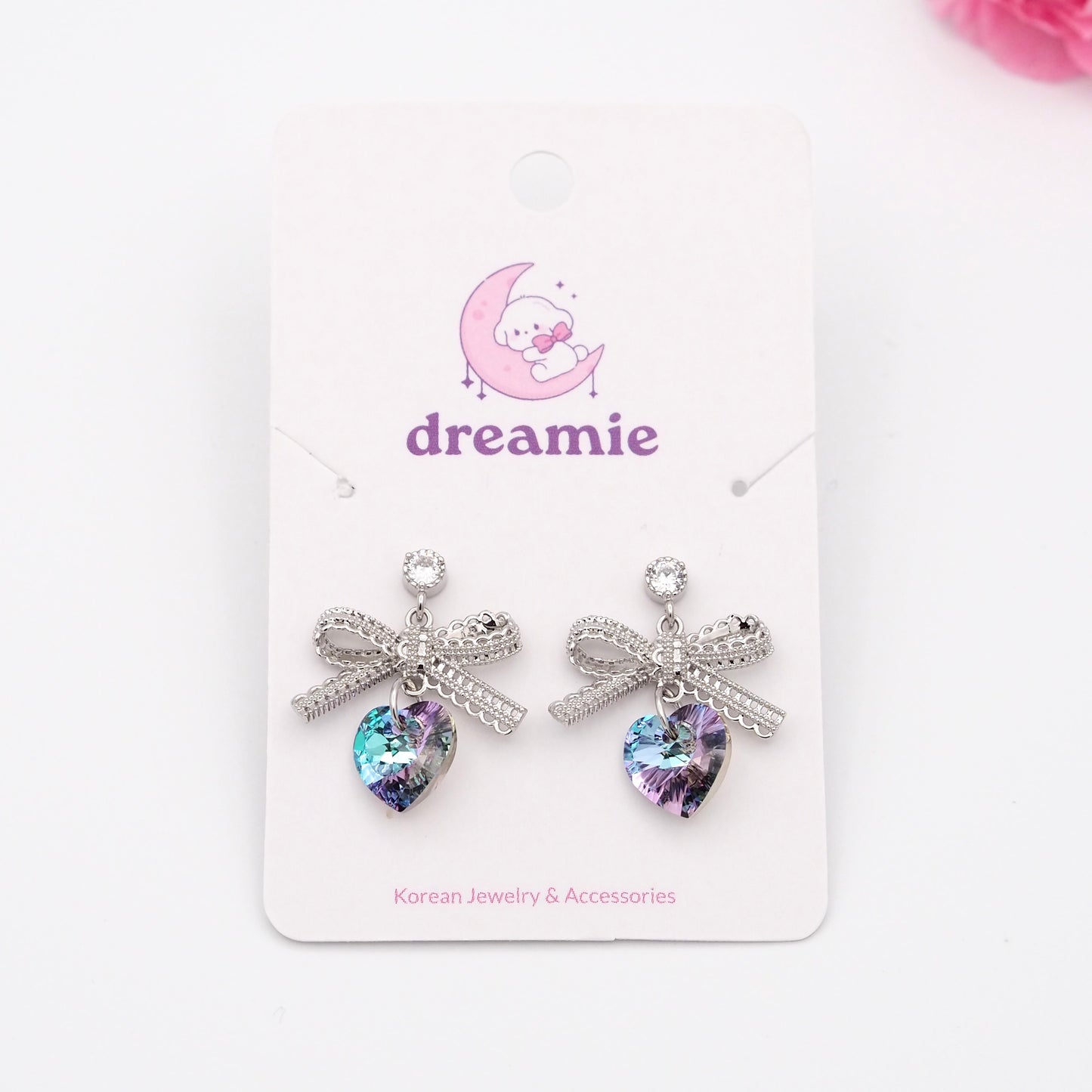 Ribbon of Love Earrings