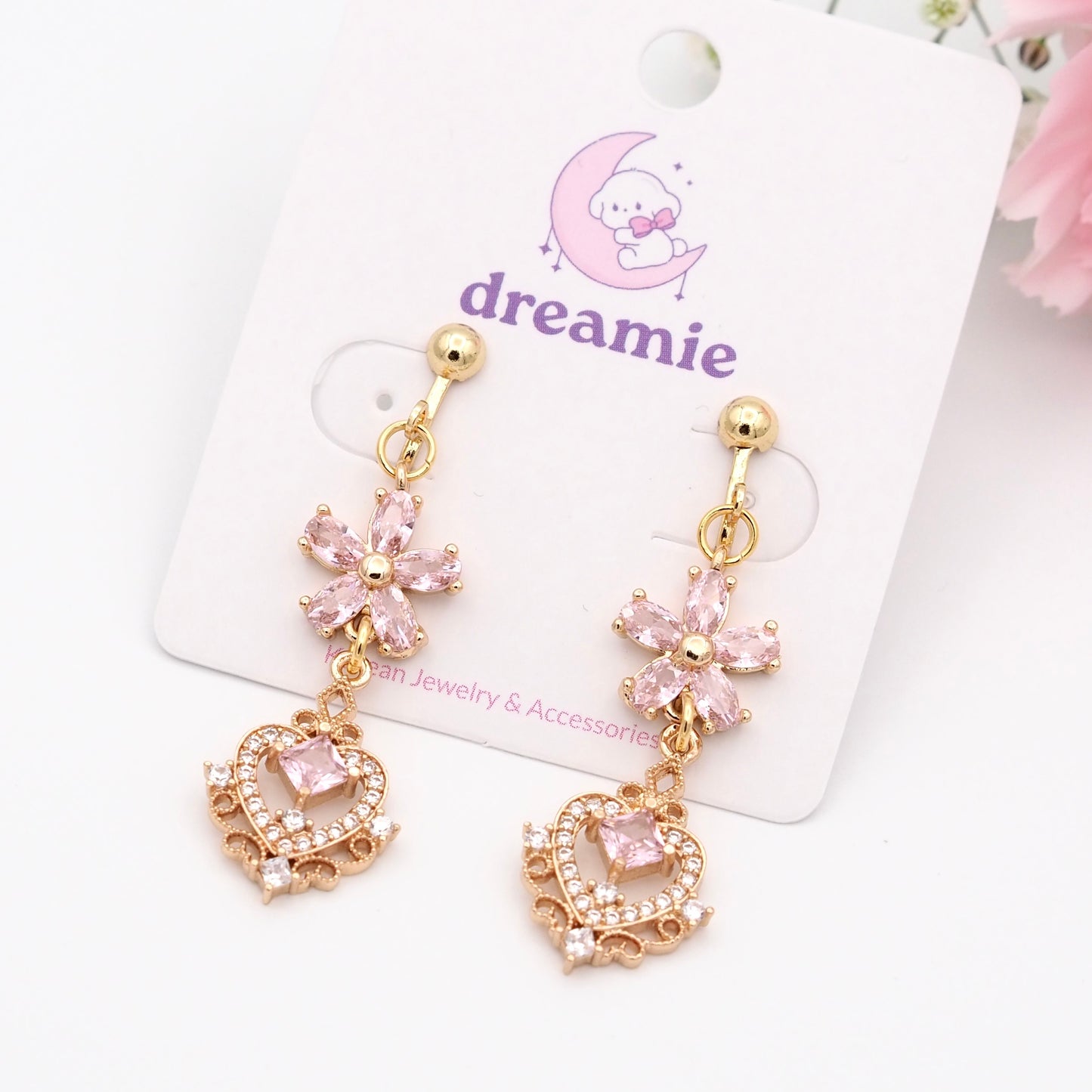 Princess’s Dream Clip-on Earrings